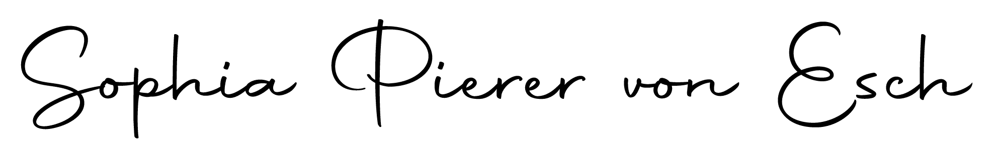 Sophia Pierer von Esch